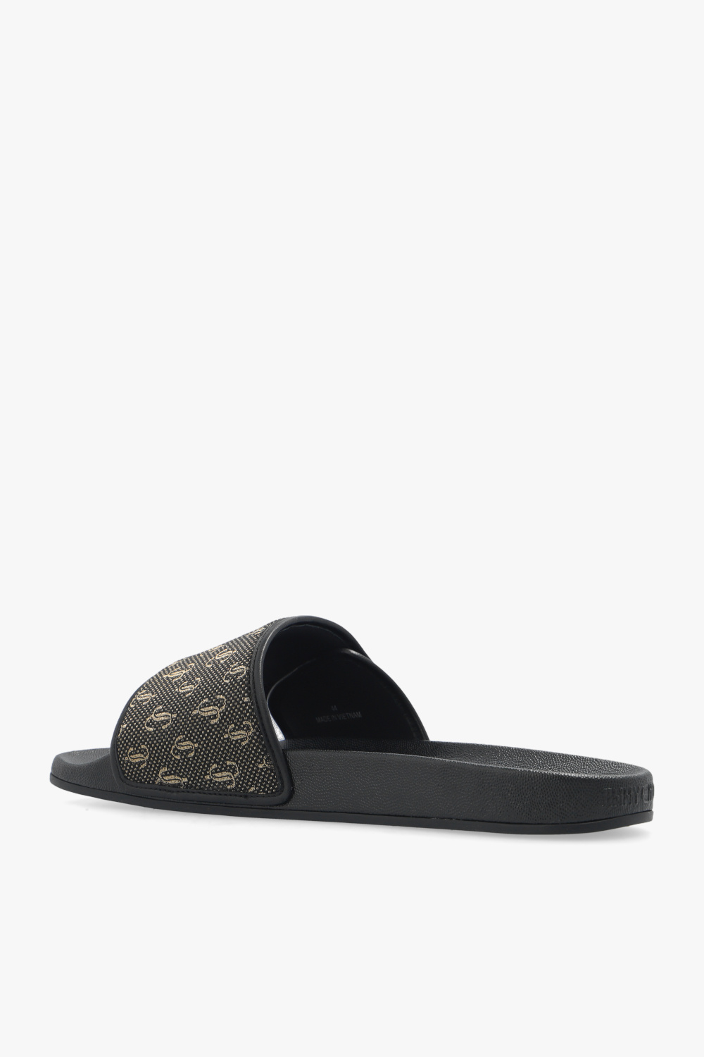 SchaferandweinerShops Japan - Black 'Fitz' slides Jimmy Choo